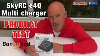 SkyRC e4Q 4&times;50W 4x5A DC 2-4S LED Smart Battery Balance Charger XT60 Input: ESSENTIAL RC PRODUCT TEST