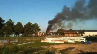 Fire near the Jobsite