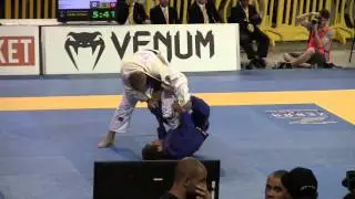 IBJJF Pan 2015 SemiF Ultra Heavy Alexander Trans vs Luiz Panza