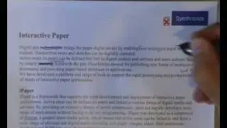 Interactive Paper: PaperProof, Paper-Digital Proof-Editing