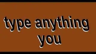 How To Make 3D Editable Text Using CSS and Html