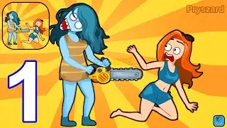 Girl Choices: Zombie Escape - Gameplay Walkthrough Part 1 Levels 1-6 (iOS, Android Gameplay)