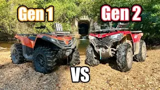 CFMOTO CFORCE Gen1 vs Gen2 500 Water STRESS Test 1