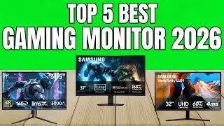 Best Gaming Monitor 2026 | OLED, 4K & High Refresh Picks!