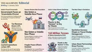 The Hindu Editorial Analysis | Fiscal Stress, Russia-Ukraine War & Urban Waste Crisis | UPSC 2026