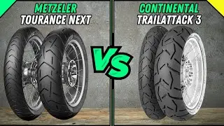 Metzeler Tourance Next vs Continental TrailAttack 3