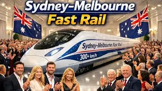 Sydney&ndash;Melbourne Fast Rail High-Speed Train Australia Travel in 3.5 Hours