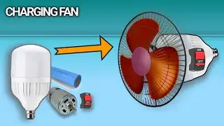 DIY Rechargeable DC Fan | 18650 Battery & 5V Charging Fan