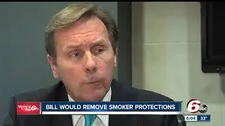 Group wants to remove bill that gives smokers legal protections in Indiana