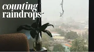 #9 | counting raindrops | unboxing | quick stroll [silent vlog]