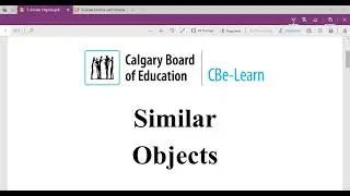 5 - Similar Objects