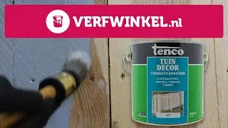 Tenco Tuindecor Dekkend: d&eacute; dekkende beits voor buitenhout - TUTORIAL | Verfwinkel.nl