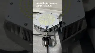 Lampshining Hexagon LED Retrofit Kits #outdoorlighting #parking #retrofit #retrofits