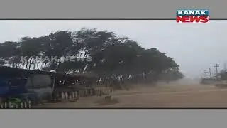 Cyclone Fani Update: Raising Wind Speed With Heavy Rainfall Lashes In Puri