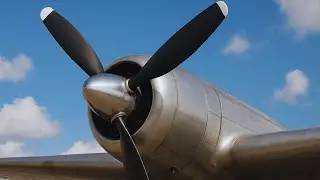 Aircraft Propeller Sound ✈️ Focus & Study Ambience Background