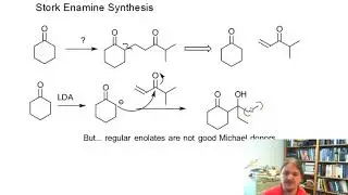 Stork enamine synthesis