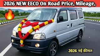 2026 New Maruti Suzuki EECO Top Model On Road Price | EECO On Road Price | EECO EMI | Eeco Price 
