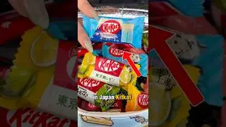 KitKat Flavours In Japan #japan #shorts