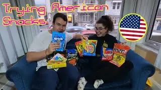 Trying American Snacks for the first time