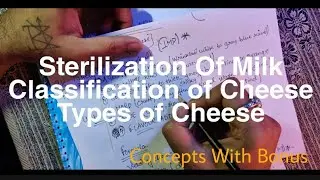 Sterilization Of Milk , Classification Of Cheese ,Types Of Cheese |Hotel Management Tutorial