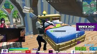 Fortnite ao vivo com roxx energy - jogando com os inscritos- use code Rafa-Takata