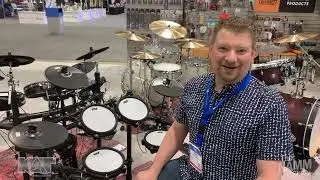 KAT KT-150 Drum Kit at  NAMM 2022