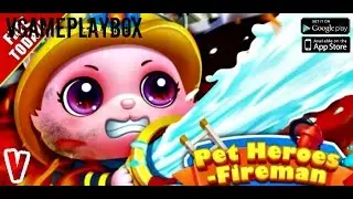 Pet Heroes: Fireman (By  Libii) iOS / Android Gameplay Video