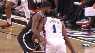 James Harden gets ejected after hitting Royce O'Neale in the nards || 2023 R1 Game 3