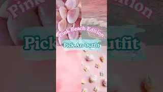Which Pink Beach Outfit Would YOU Pick? 👙 #fashion #quiz #beach