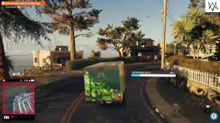 WATCH_DOGS&reg; 2 download data from the spy van mission