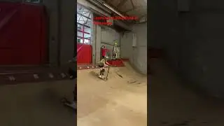 Learning to Whip Drop in Rampworx 💪  #scooterlife #stuntscooter #whipdrop #tailwhip #scootertricks