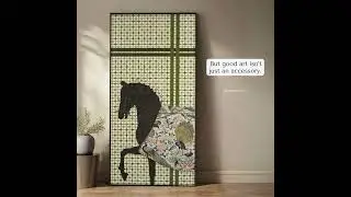 Statement Series Wall Art Collection by La Muse - Perfect for Villas & Luxury Residences