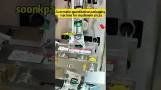 automatic quantitative packaging machine for mushroom slices #packingmachine