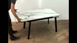 Стол с боковым выдвижением ВИНГ (HPL пластик)