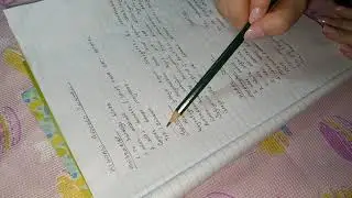 ASMR Hışırtılı Kağıt Sesi ve Sakız Çiğneme | ASMR Crinkle Notebook And Chewing Gum | Türkçe ASMR