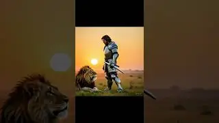 LEO AND HIS BEST FRIEND #LeoAndTheLion#LionBestFriend#WildFriendship#IncredibleFriendship.