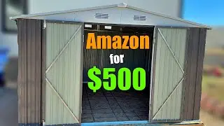 10 x 10 Shed off Amazon for less than $500  |  Greesum Outdoor Shed