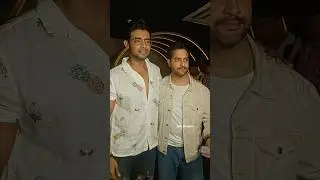 #VikramChatterjee & #RanojoyBishnu at Success Party of #Raas