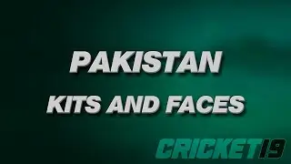 Cricket 19: Pakistan kits and playface update