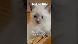 Feline Fortune Cookies: Feline Curiosity #shorts #cat #subscribe