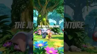 The Jungle Kids #adventure #animals #ai #shorts