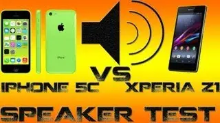 ТЕСТ ДИНАМИКА SONY XPERIA Z1 И IPHONE 5C