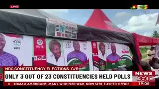 Only 3 out of 23 constituencies held polls in the NDC constituency elections in the central region