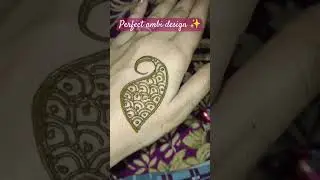 perfect ambi design #mehndi #henna #music