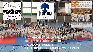 II Campionat2 de Catalunya  BuJutsu Nihon Palafrugell 20.5.23  Escola Jiu Jitsu HANSU  Pere Emiliano