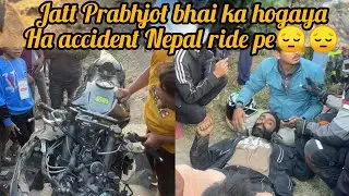 Jatt Prabhjot bhai ka hogaya accident h2 sa 😔😔😔pray karo guys ki jal d sa thik hojaya