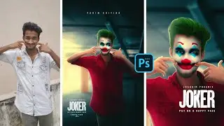 Ps Touch Joker Face Photo Manipulation Tutorial | Ps Touch Realistic Editing 😍🔥