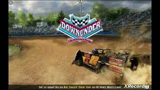Dirt Trackin2 Crate Late Mod GOLD CUP Championship Race@DOWNUNDER SPDWY Drone view Replay after Race
