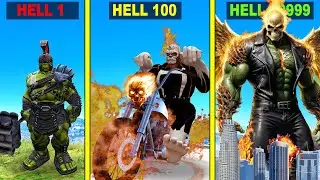 Upgrading HULK to HELL KING HULK in GTA 5!