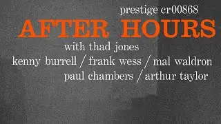 Steamin' from After Hours &mdash; now an Original Jazz Classics vinyl reissue